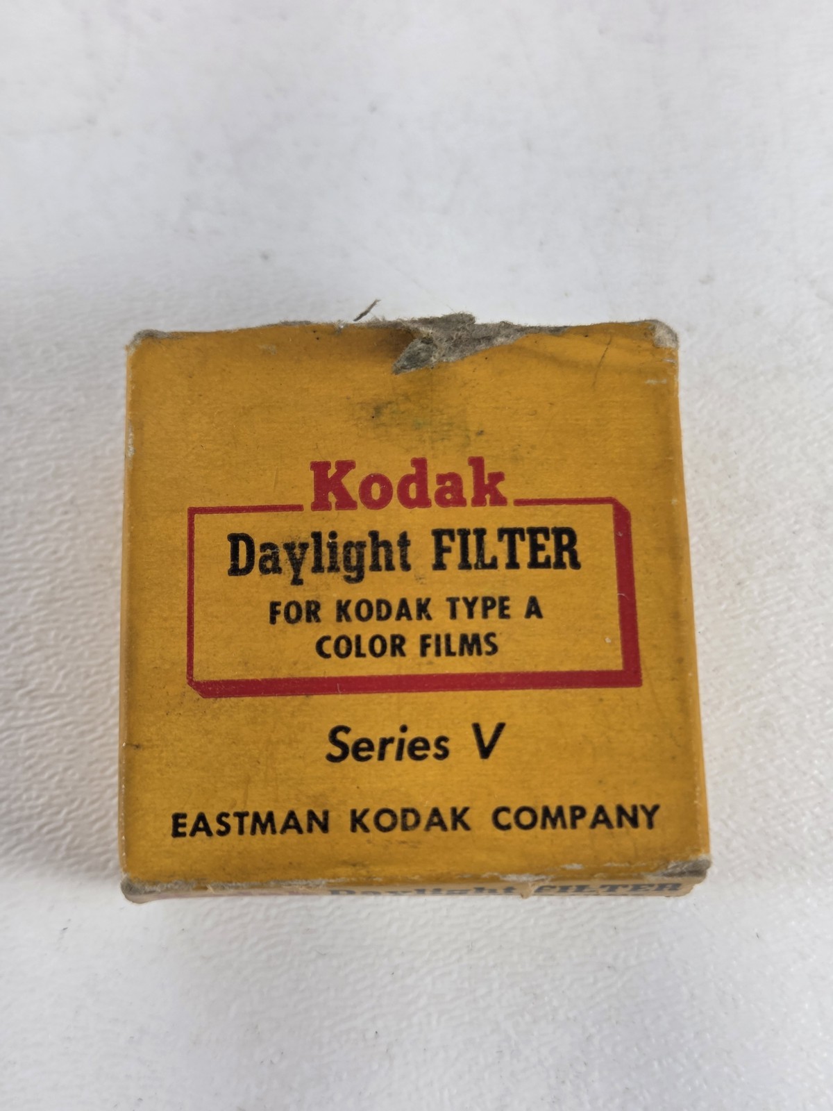 VINTAGE KODAK SERIES V NO.85 DAYLIGHT CAMERA LENS FILTER