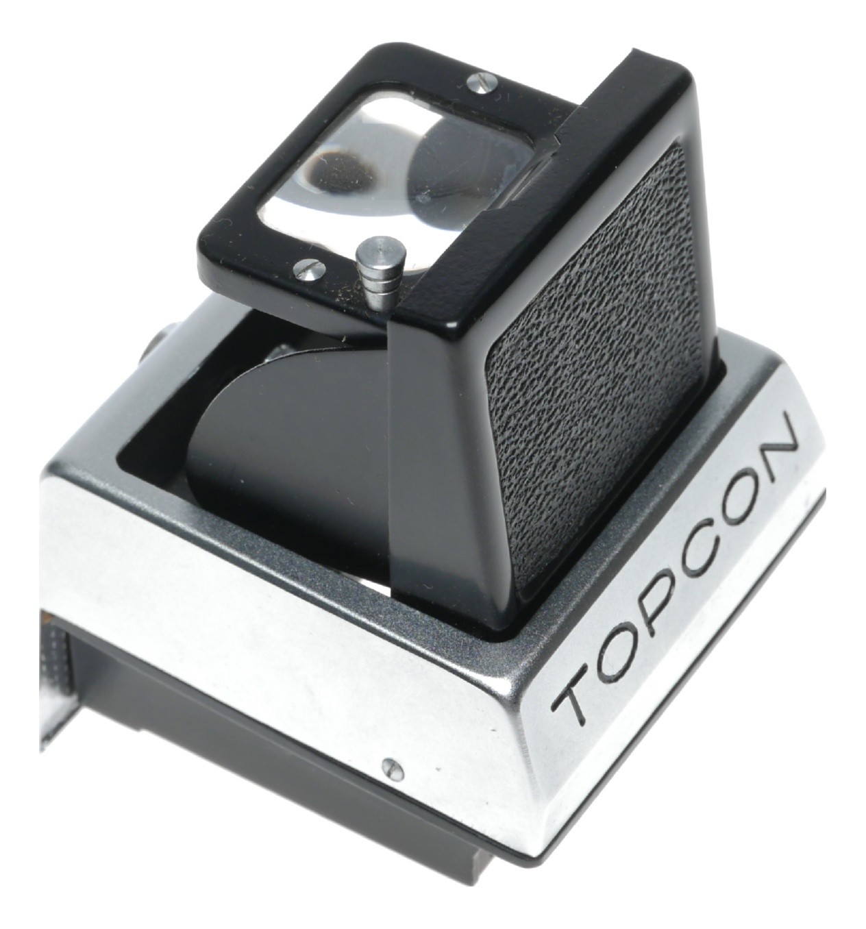 Topcon SLR waist level flip up original SLR camera viewfinder boxed pouch