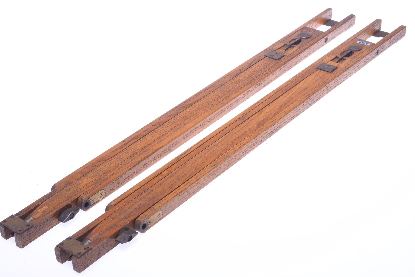 ✅ ANTIQUE WOOD TRIPOD 147CM, 57.87″ THORNTON? ROSS? LANCASTER? FIELD CAMERAS