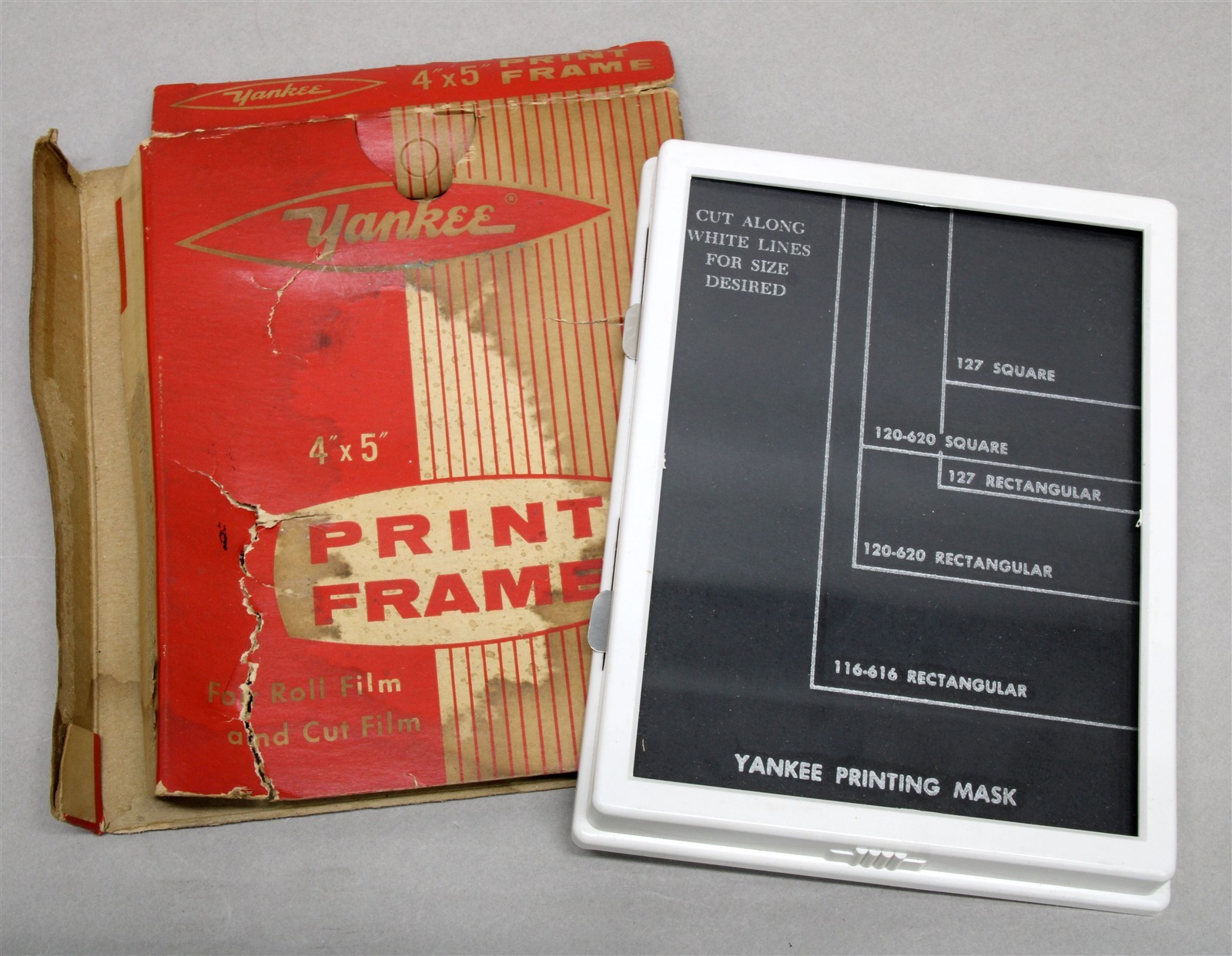 Vintage YANKEE Printing Frame for Roll Film & Cut Film 4″x5″ and Smaller