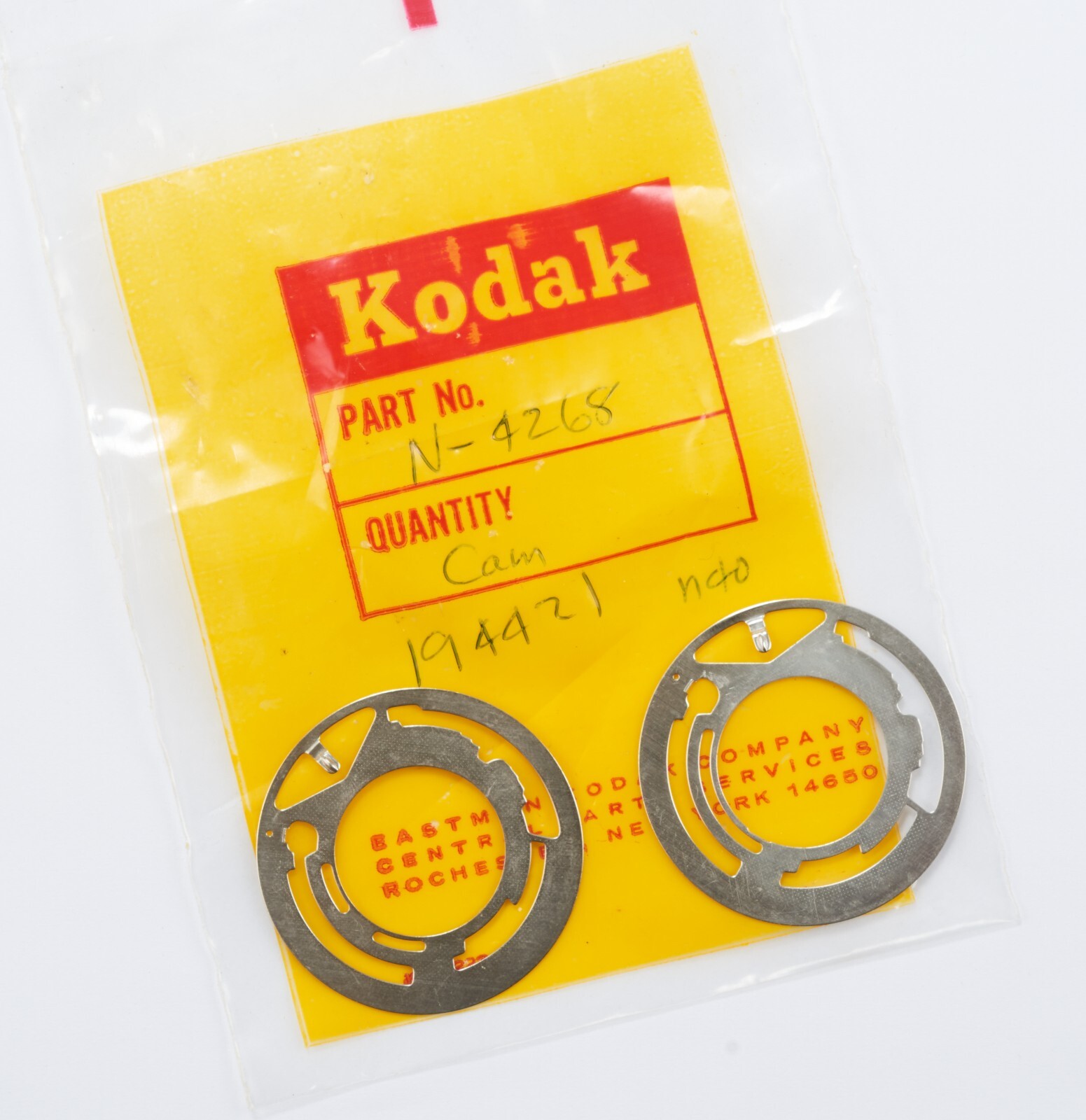 Kodak Retina Compur 0 Shutter Speed Cam Ring New Old Stock Spare Part Lens