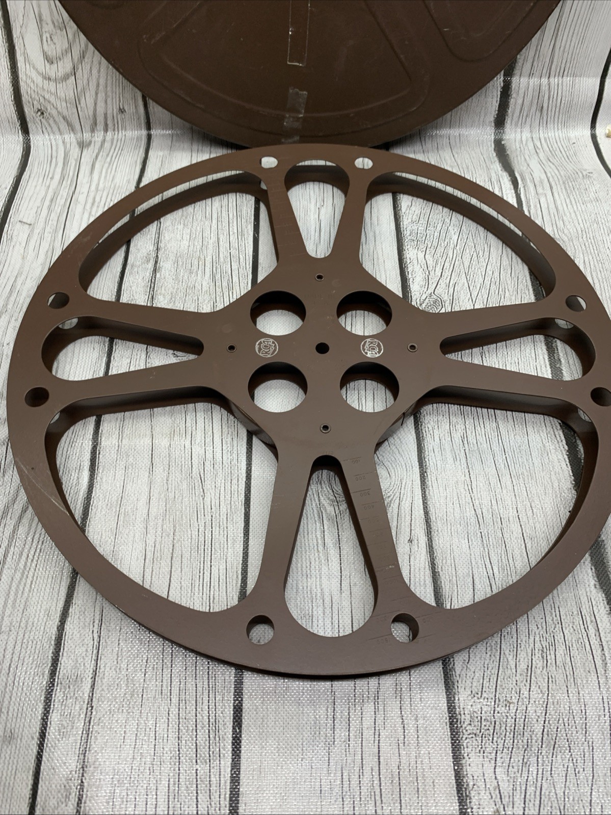 Golden Brothers Film Reel 13 3/4” W/case