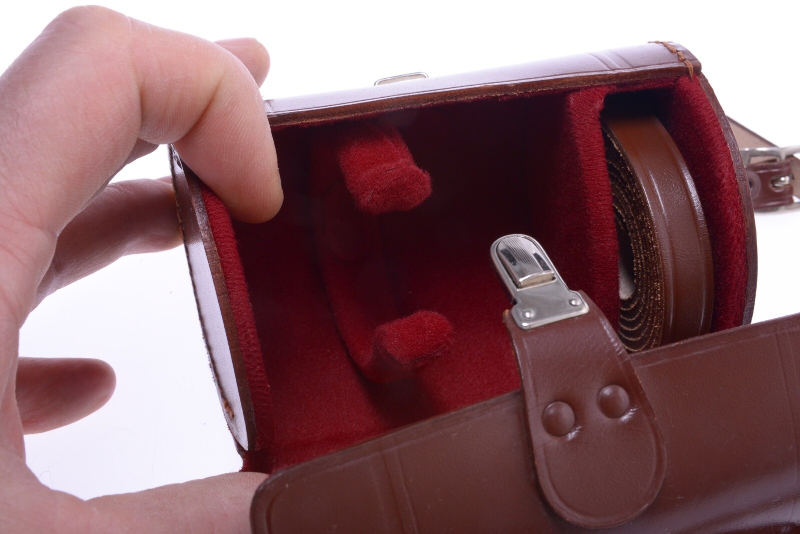 ✅ ALPA ALNEA ORIGINAL LEATHER HARD CASE 28MM, 50MM & 90MM ANGENIEUX, KERN LENSES