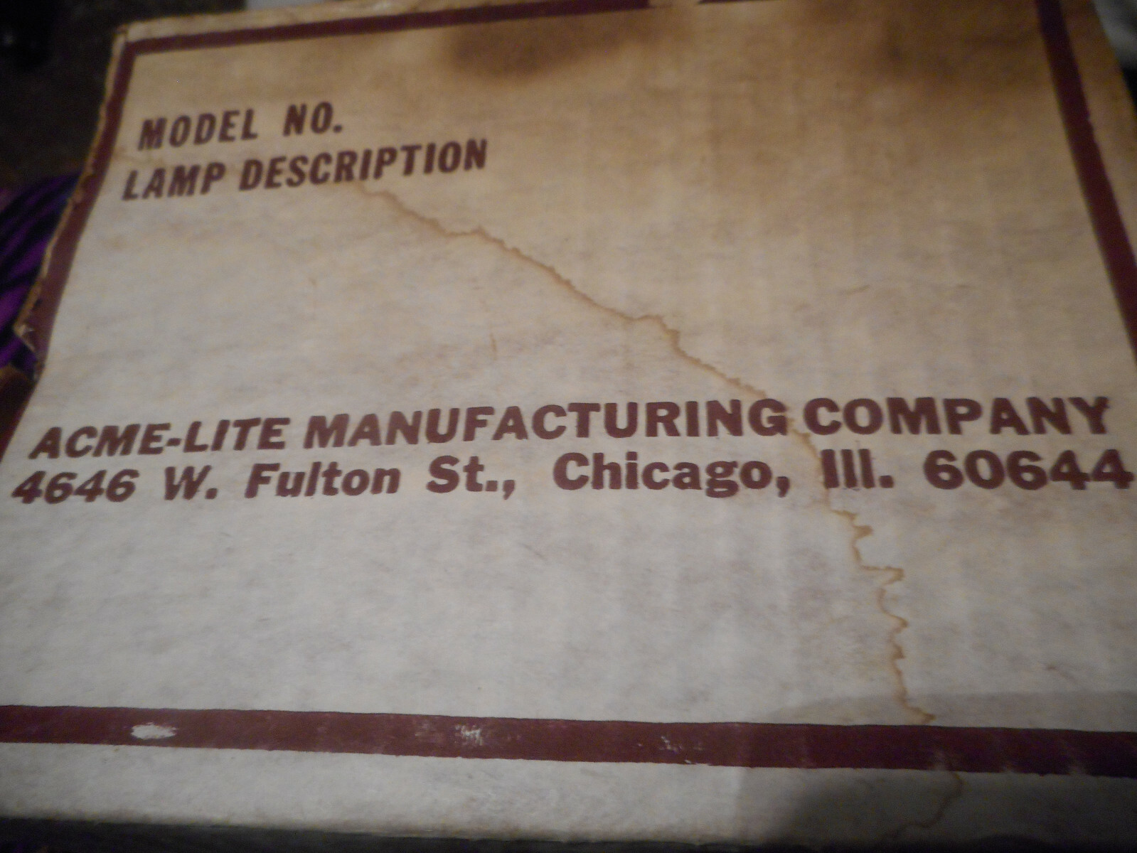 Acme-lite “Cameralite”  Flash Lamp for Super-8 Cameras (Great Condition)