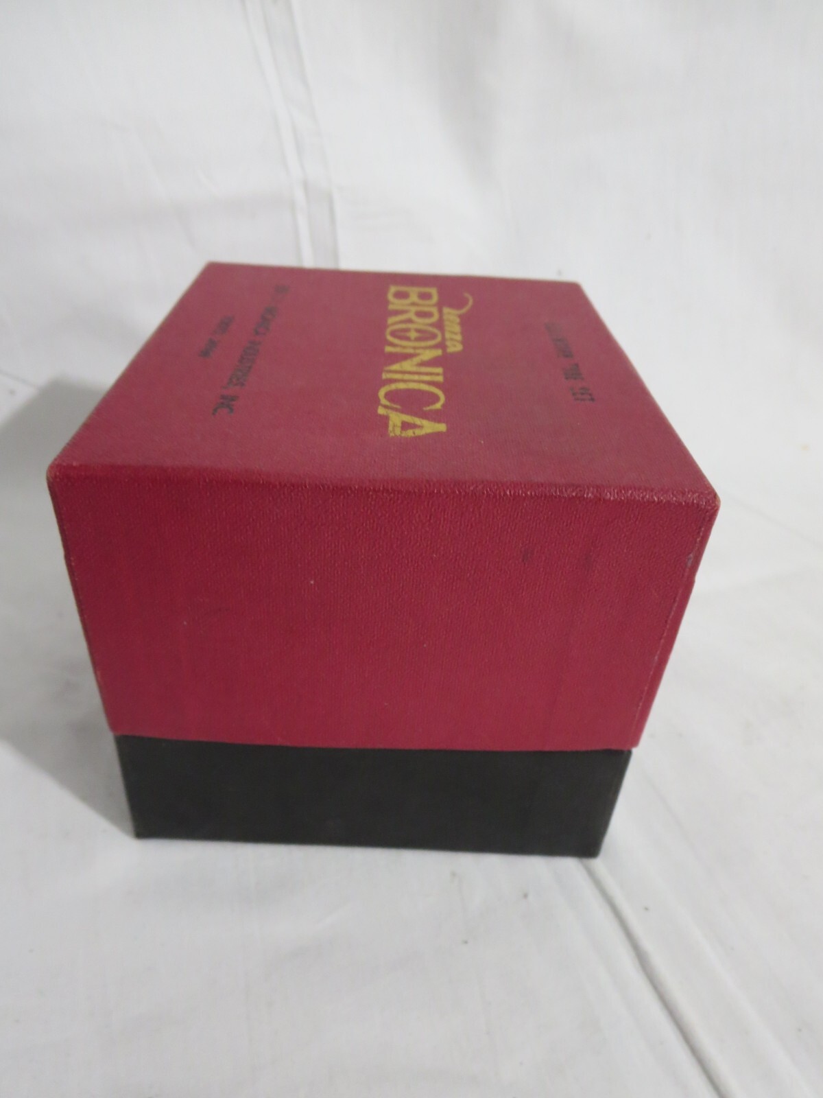 Vintage Zenza Bronica Extension Tube Set BOX ONLY