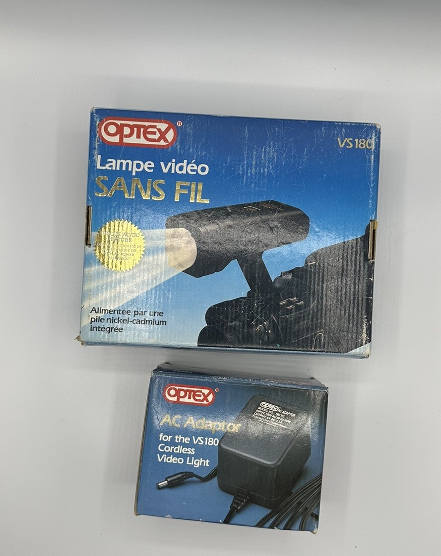 Genuine Optex (VS180) Cordless Video Light / Flash Camera Accessories.