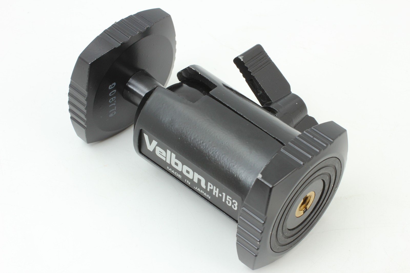 [Near MINT] Velbon Black PH-153 Ball Tripod Head From JAPAN