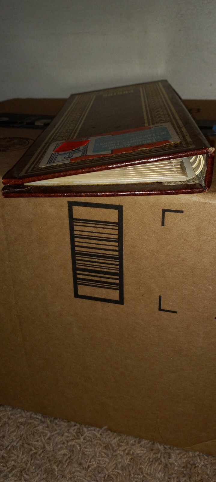 Vtg Photo Library Album For Kodak Instamatic Cameras By Eastman Kodak Co