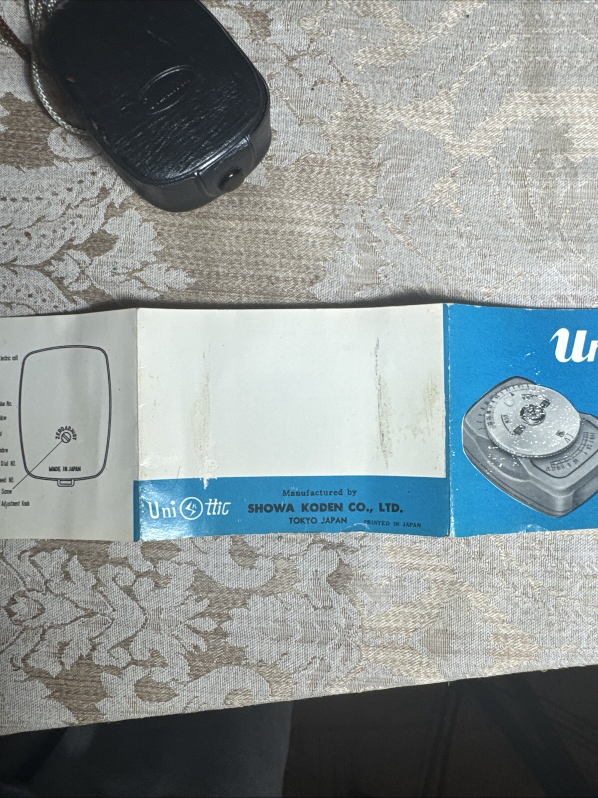 RARE Unittic ASA DIN CDS Light Exposure Meter