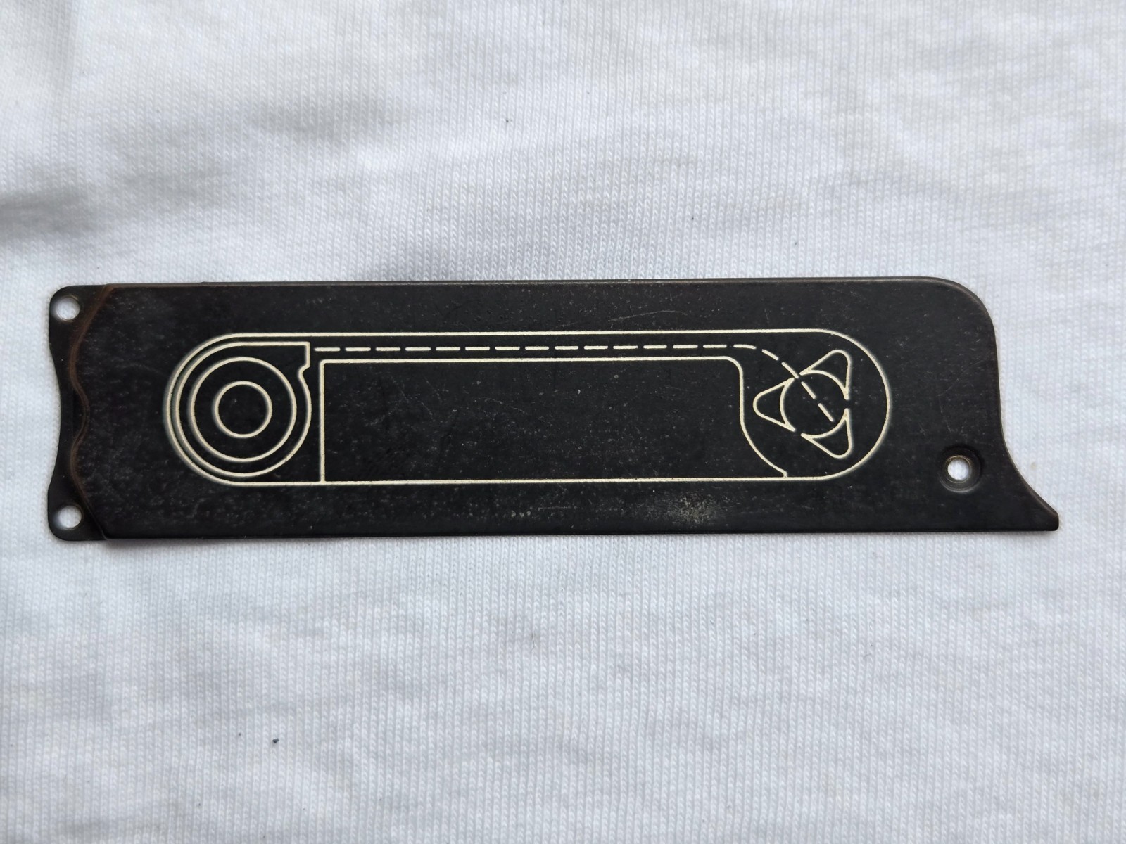 OEM Parts Leitz Leica Film Loading Instruction Inner Plate for M4 Camera