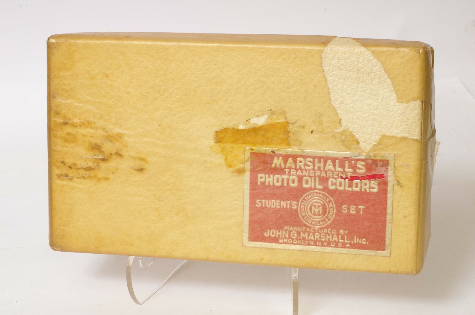 F90346~ Vintage Marshall’s Photo Oil Colors – Student Set – Unopened