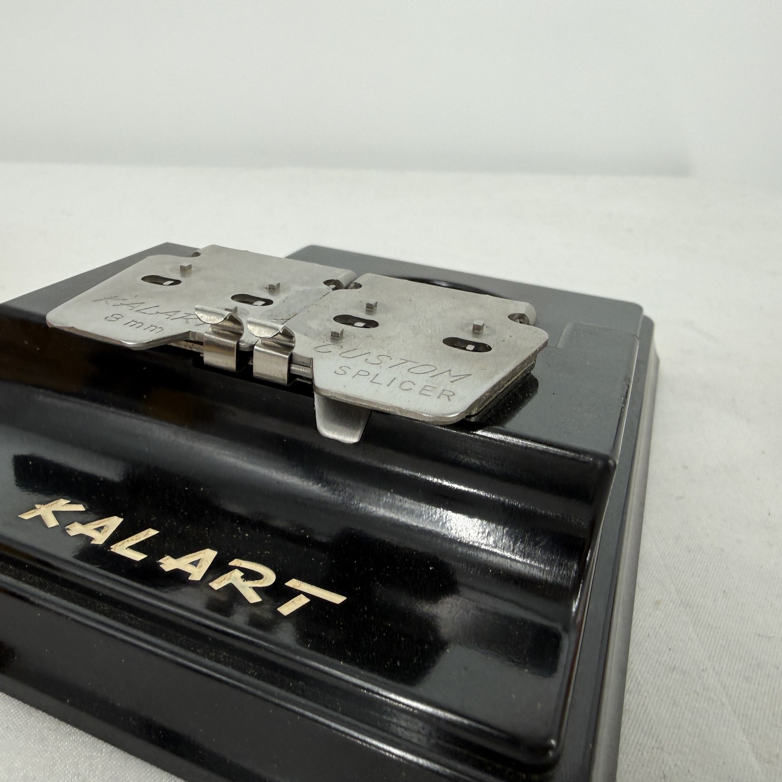 Vintage Kalart Custom 8 Splicer S-4 for 8mm Film Movie Film Cement Tape USA Box