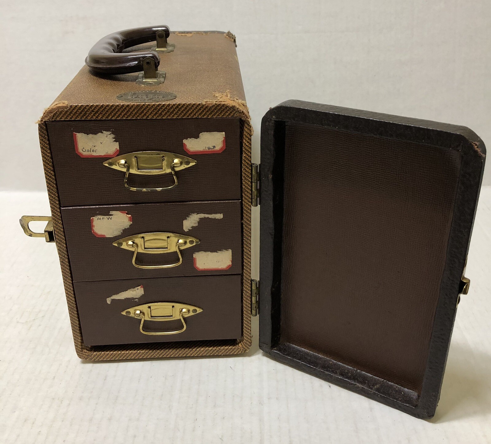 Vintage 1950s BARNETT & JAFFE Slide Holder Case with 3 Drawers (BAJA) – Decor