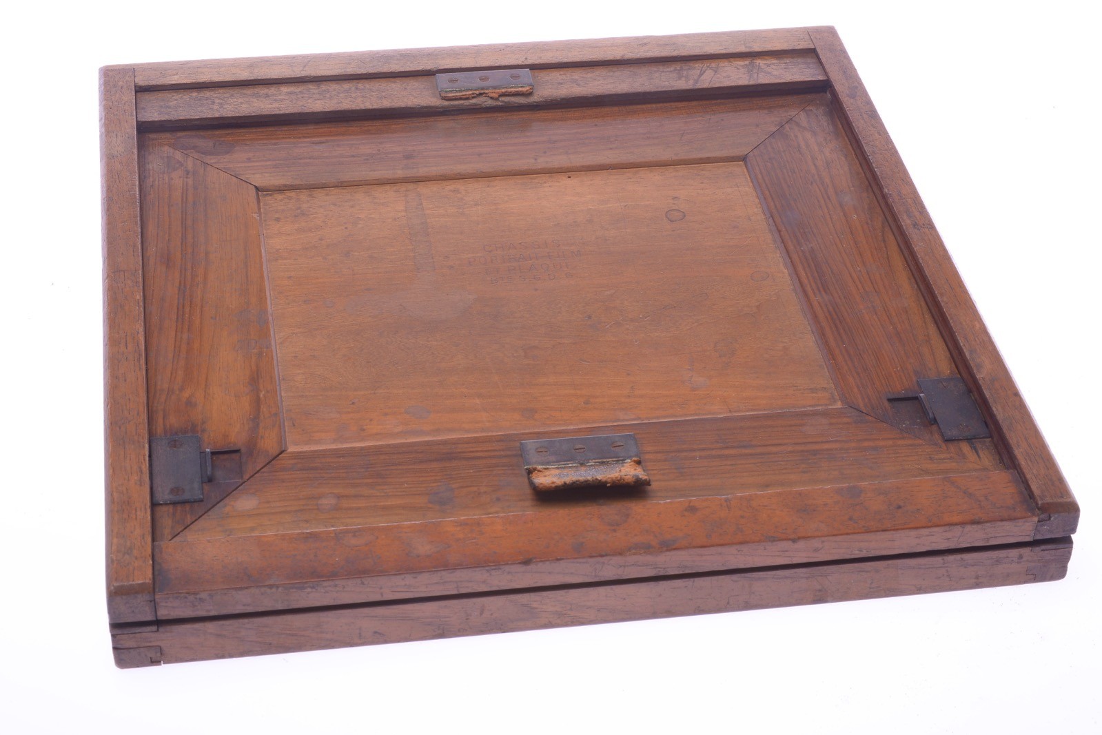 ✅SCHRAMBACH ANTIQUE WOOD GLASS PLATE & FILM HOLDERS 18X24CM 8X10″ STUDIO CAMERA