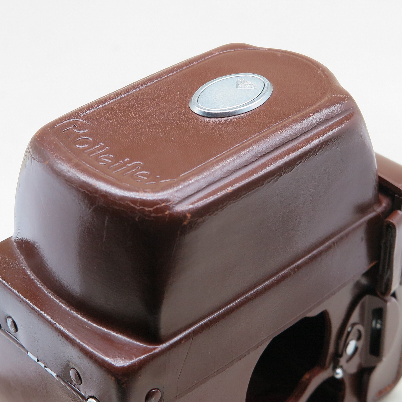 Original Leather case for Tele-Rolleiflex – Fine vintage condition