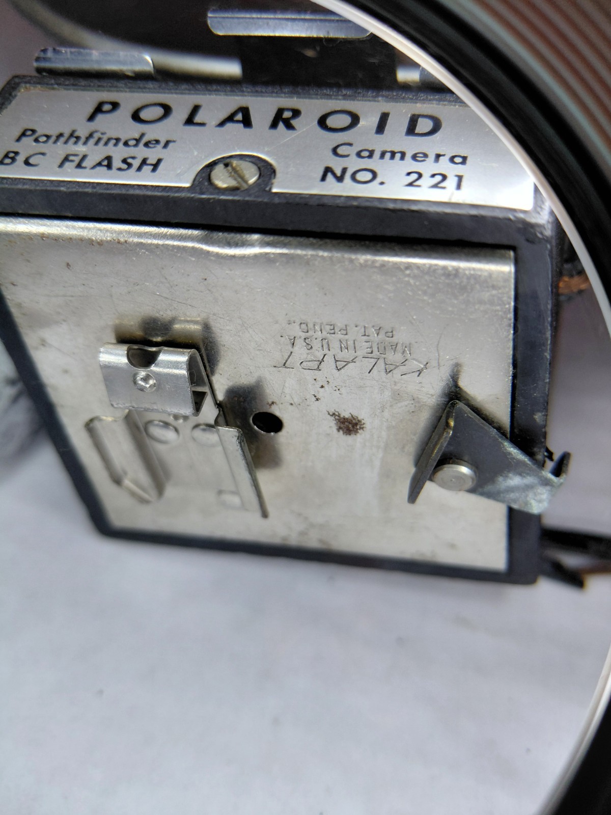 Vintage Polaroid Pathfinder BC Flash No. 221 Kit Print Coaters Bulbs Reflector