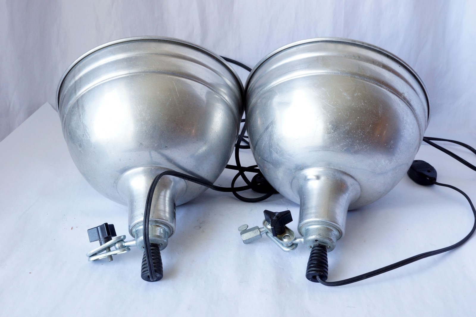2x Acme-Lite Senior Litepak Reflectors 10″ Diameter Good Working Order
