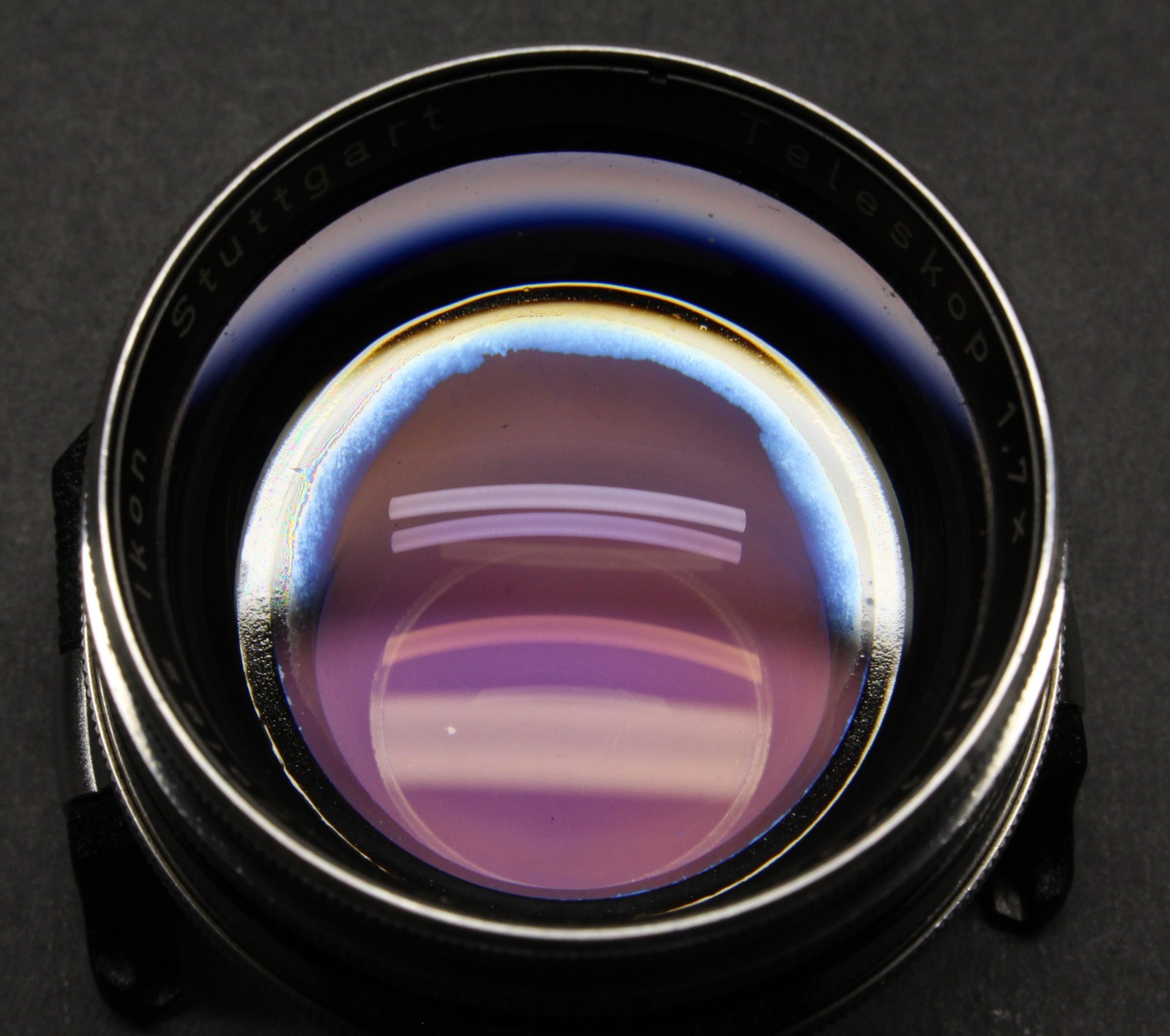 Zeiss Ikon Teleskop 1.7X Lens with 861/07 Bracket for Contaflex I II SEPARATION