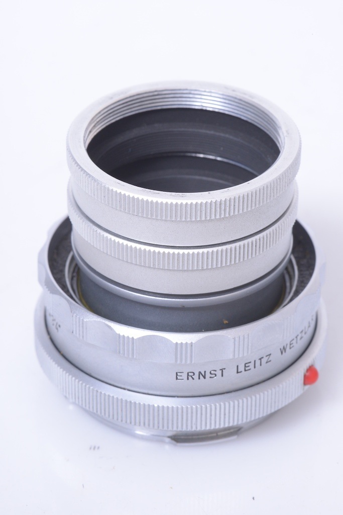 ✅ LEICA MACRO 2x OTQNO EXTENSION RING, OUAGO FOCUSING MOUNT 90MM ELMAR LENS HEAD