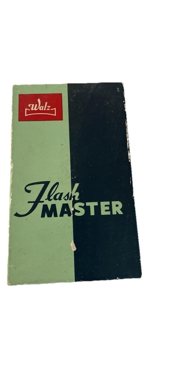 VINTAGE Walz Flash Master Camera Flash With Original Box Circa 1950’s