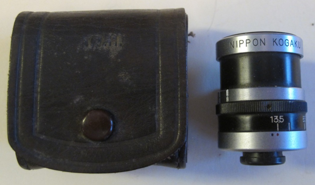 NIPPON KOGAKU 3.5 – 135MM FINDER JAPAN #336211 Leather Case