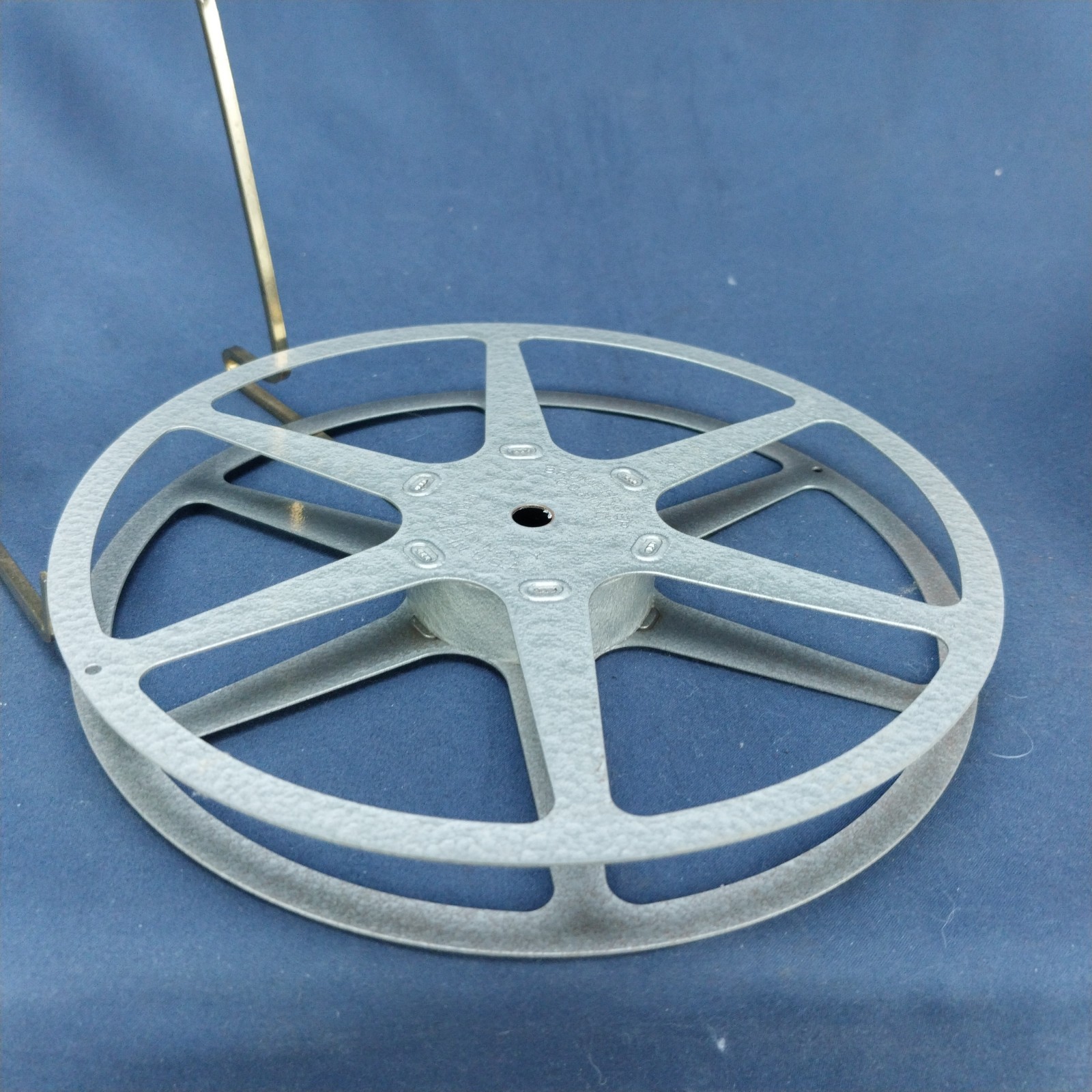 RARE Vintage Brumberger 7 1/4″ CO.INC REEL TIN Made in USA 8mm