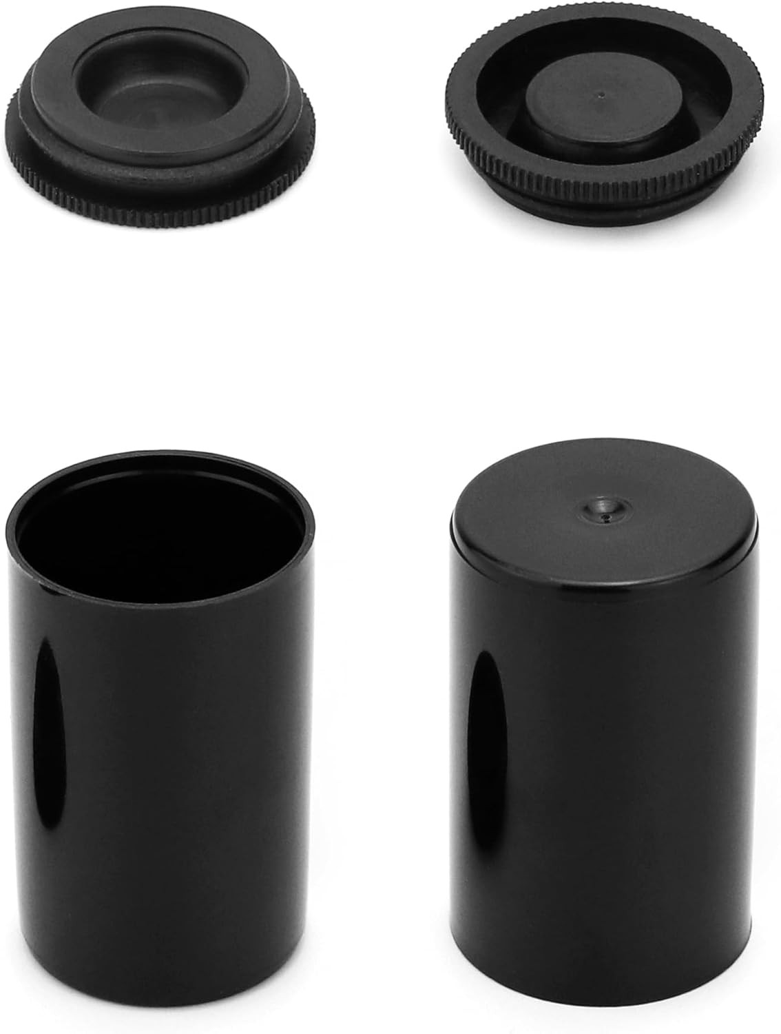 Film Canisters with Lids, 50 Pcs Plastic Camera Reel Containers 8 OZ, for Scient