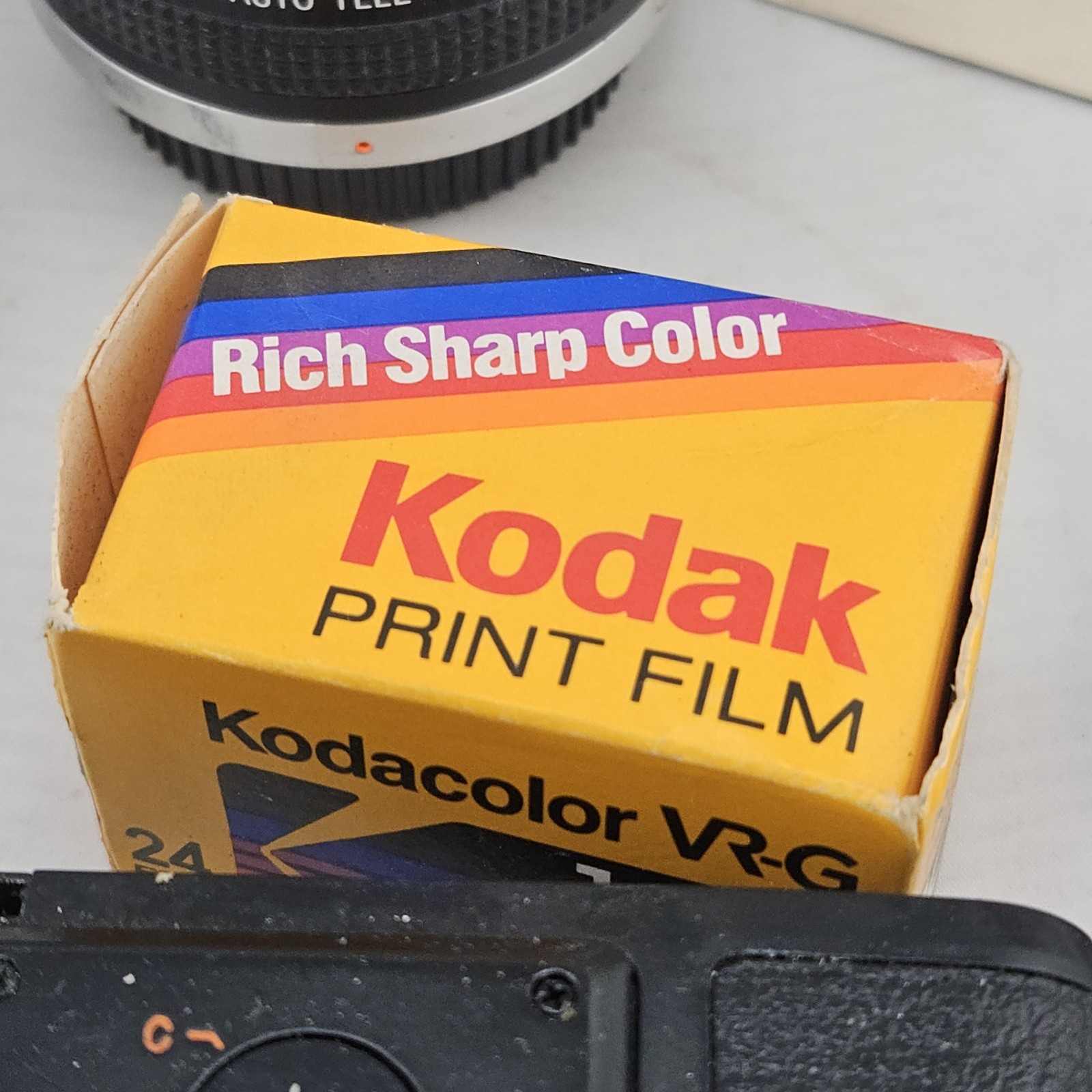Pentax Film Camera Bundle Lens Soligor Tele Converter Hoya Filters Untested Lot