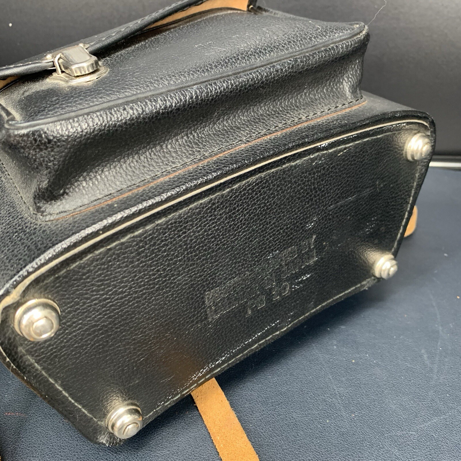 Rare Vintage Kali Bag Retro Film Camera Leather Case PB20 Handcrafted In Japan