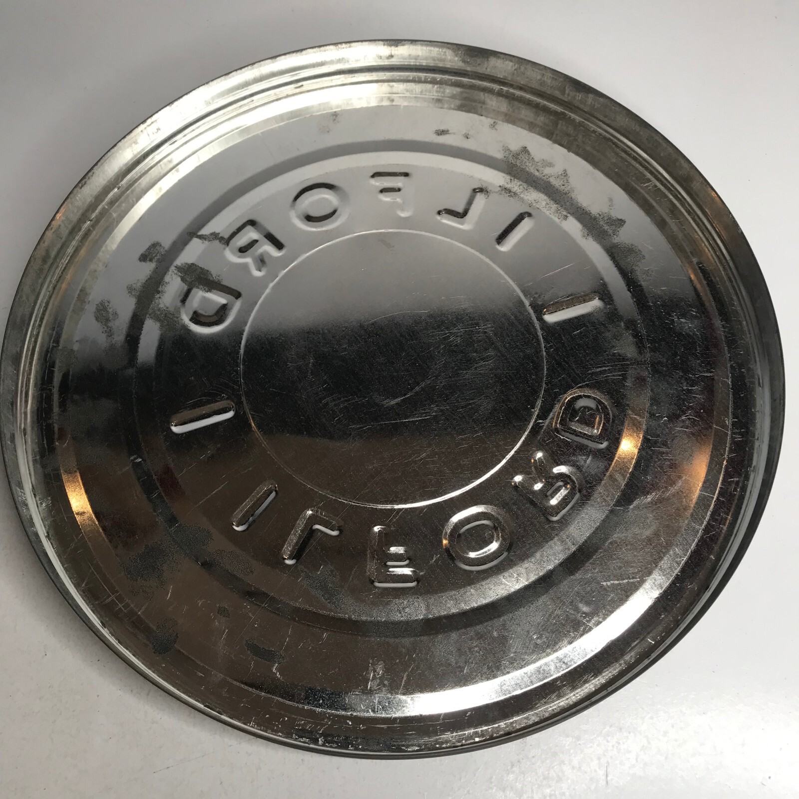 Ilford Vintage Metal Movie Reel Tin 27 cm Can Made in England