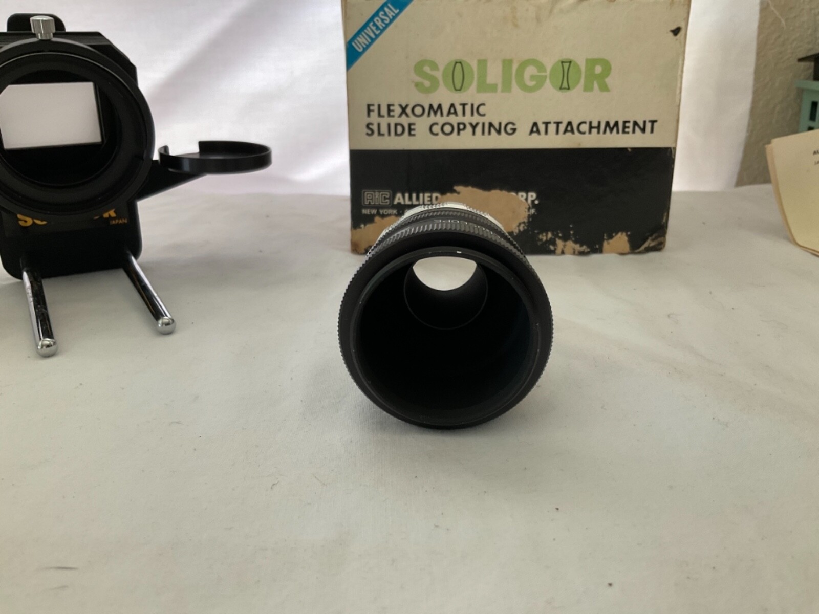 Soligor Flexomatic Slide Copying Attachment vintage universal