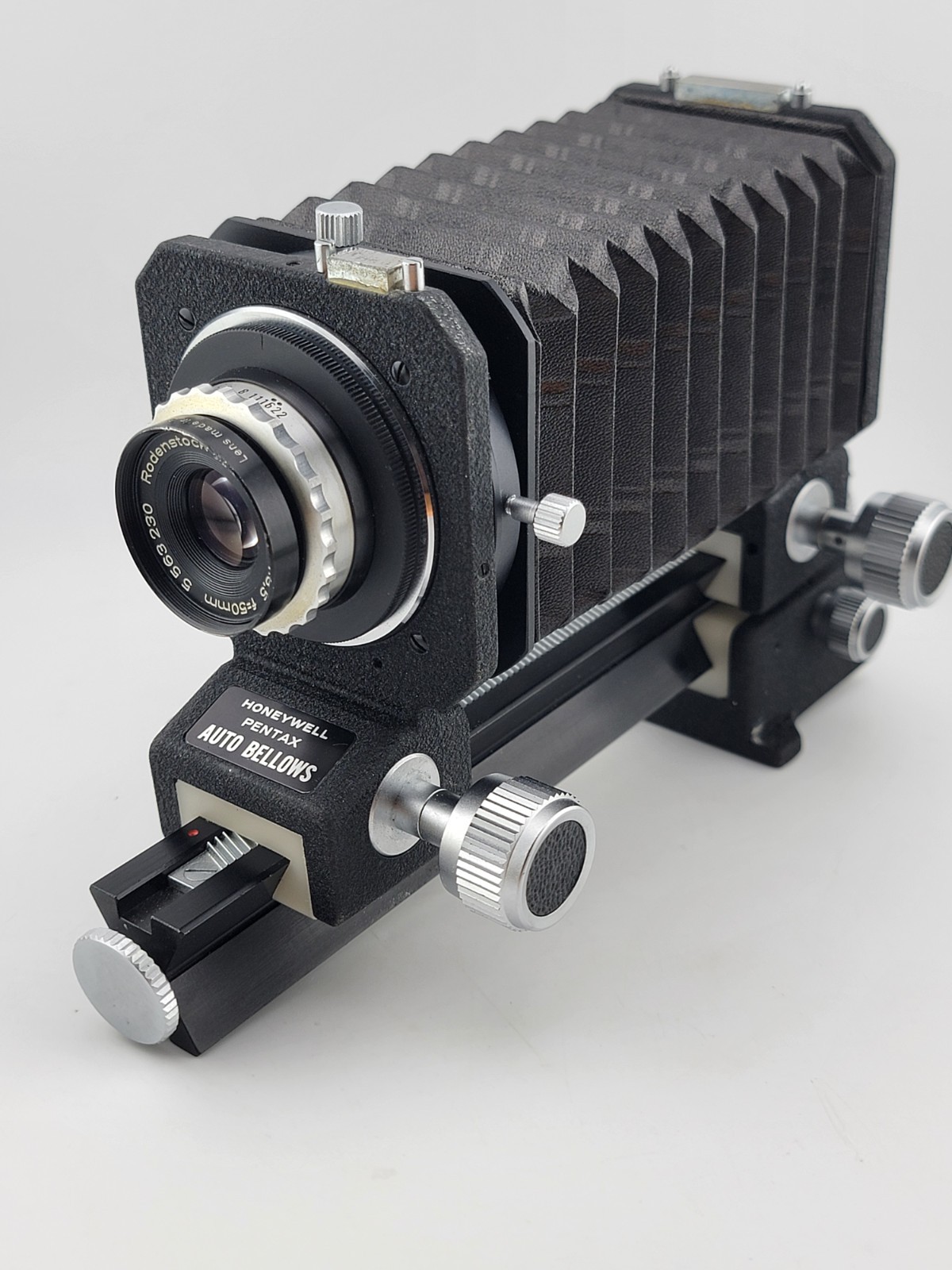 ASAHI PENTAX AUTO BELLOWS MINT COMPLETE 35mm CLOSE FOCUS MACRO CAMERA RAIL