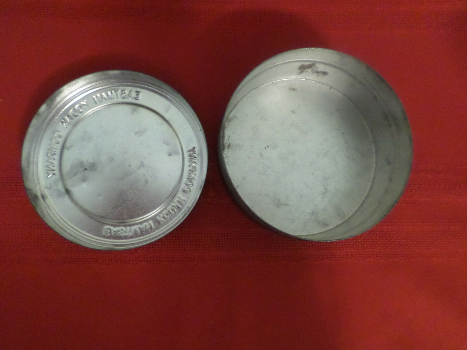 Vintage EASTMAN KODAK COMPANY Metal Film Tin Canister 4″ x 1 3/4″
