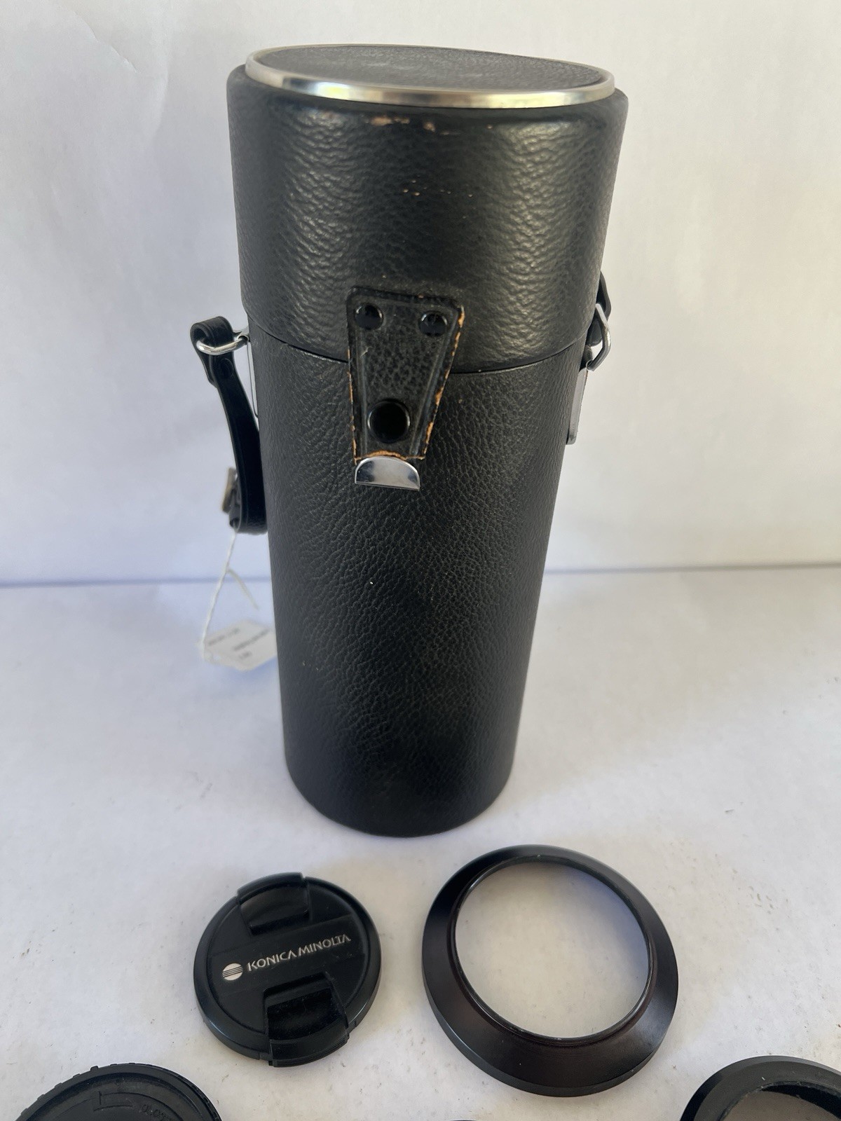 Vivitar & Minolta Misc Lens Case And Covers Misc Lot