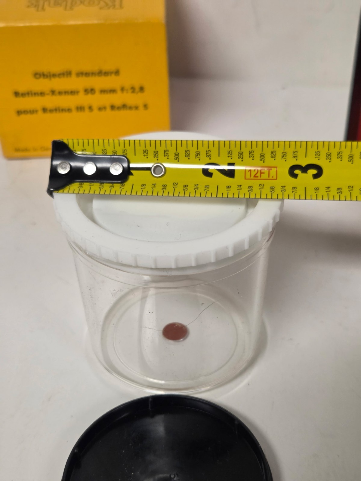Vintage Kodak Retina Lens Bubble Cover & Box