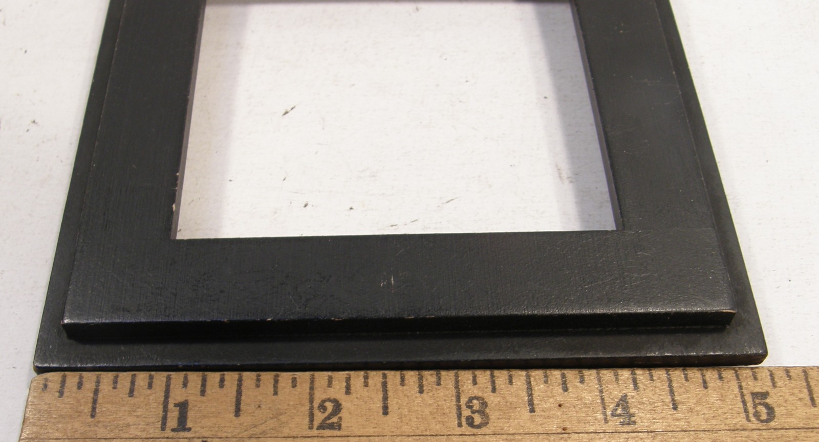 VINTAGE WOODEN GRAFLEX 4×5 SPEED GRAPHIC RECESSED LENS BOARD 5 3/16″ SQUARE