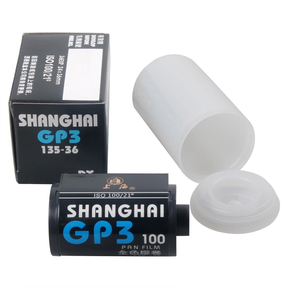 10 Rolls Black & White GP3 135 35mm 36EXP ISO 100 B&W B/W Film Auto DX
