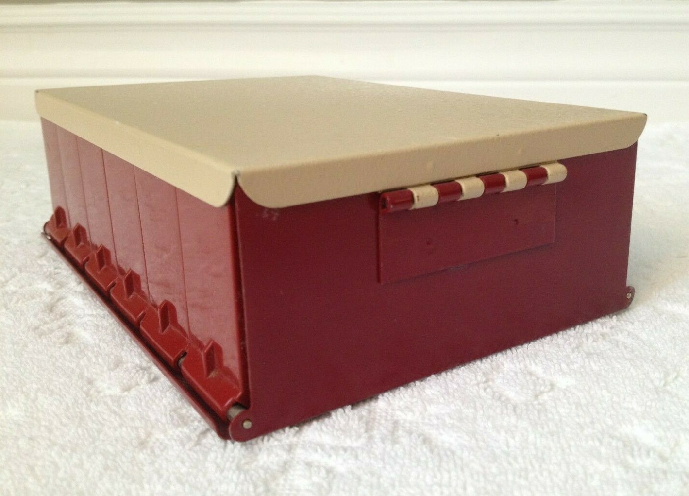 Vintage 1950’s Eastman KODAK Co. Mounted Slides File-Box w Index-Card, Label