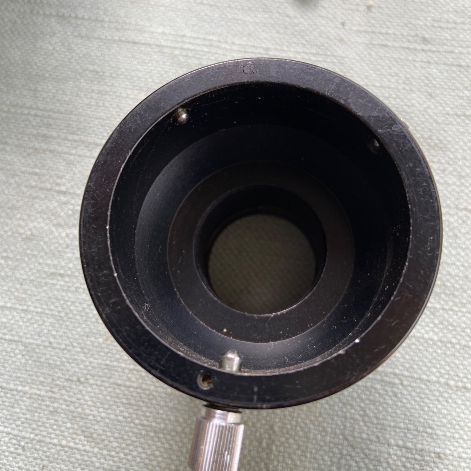Vintage Camera Parts Zeiss Ikon Germany Adapter Lint Blower Ever KO 35mm Metal