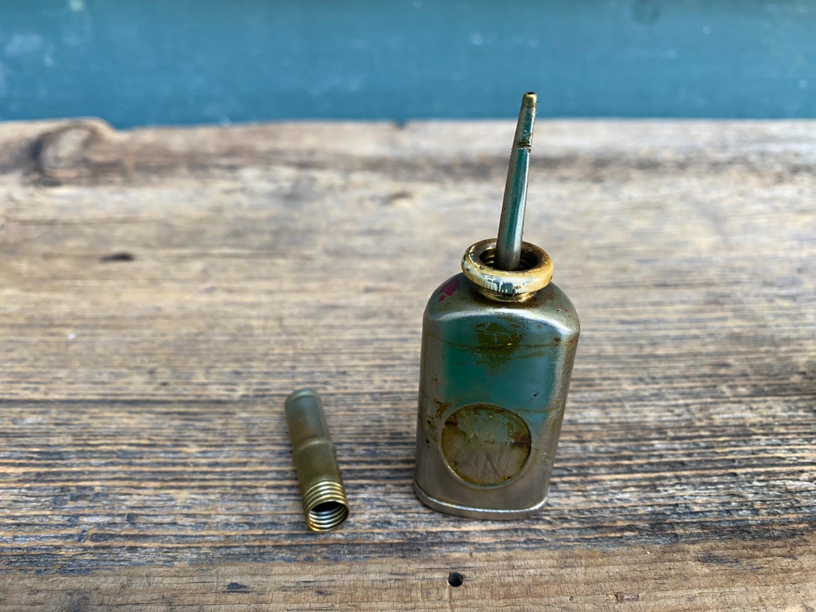 SET OF 3 OIL CAN TIN PROJECTOR NEEDLE OILERS FILMO BELL & HOWELL USA EMPTY