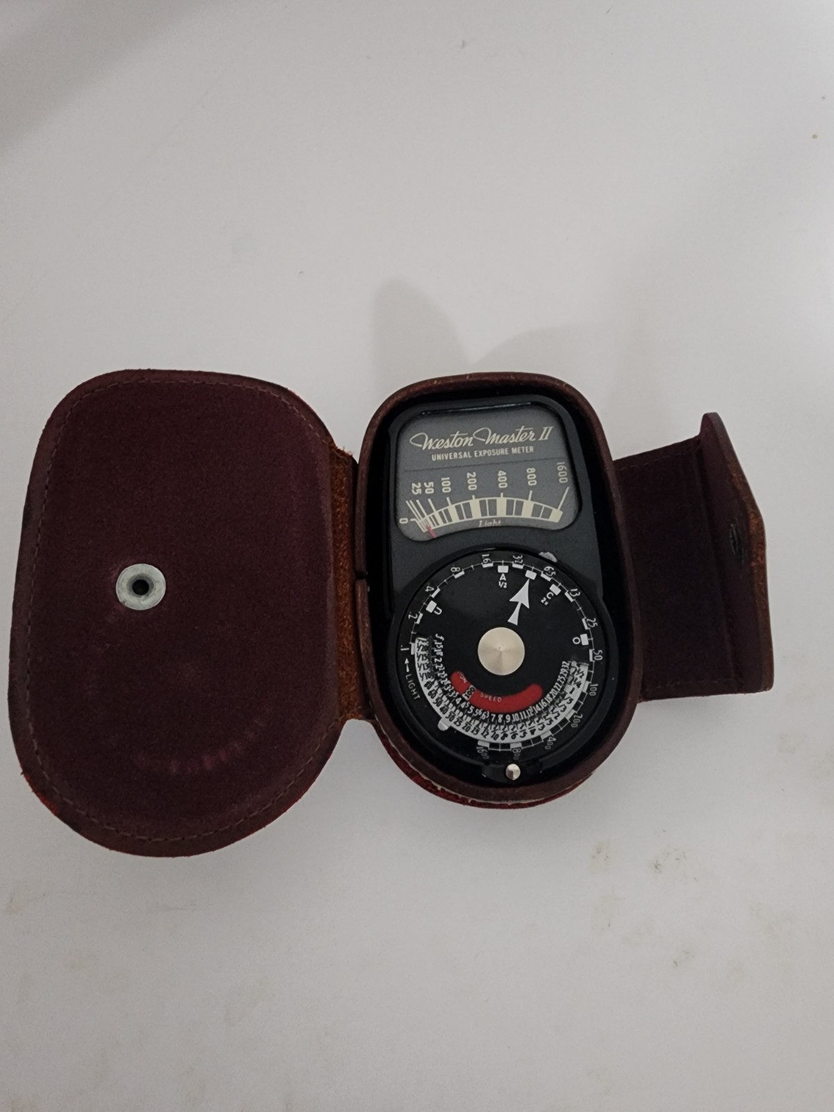 Vintage Weston Master II Exposure Light Meter Case UNTESTED Photography 735