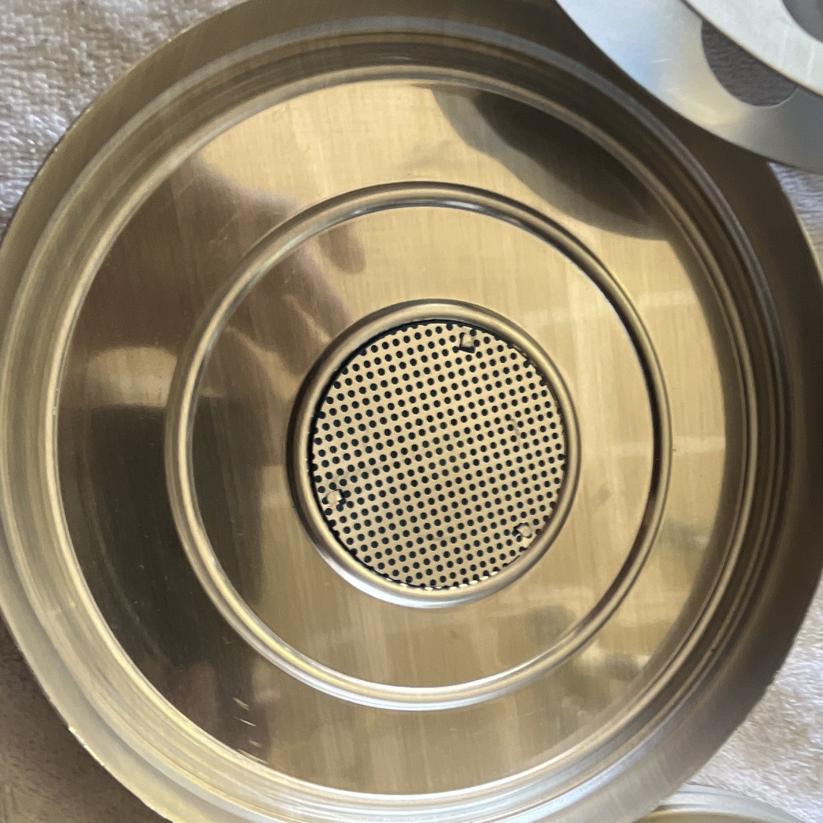 Eastman Kodak Co. No. 1070 8mm Metal Film Reel w/ Round Metal Can