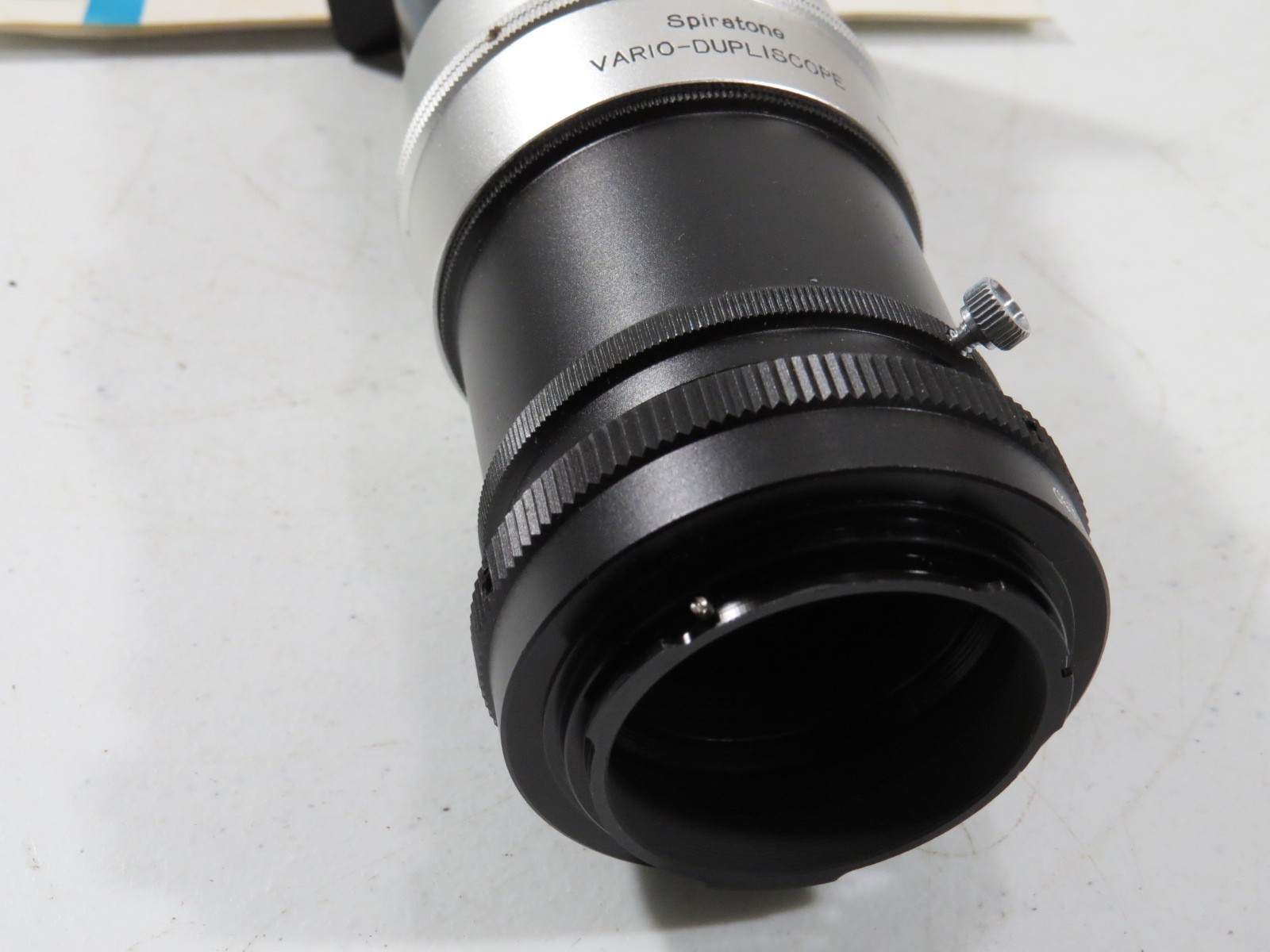 Vintage Spiratone Vario-Dupliscope with T-mount & Case