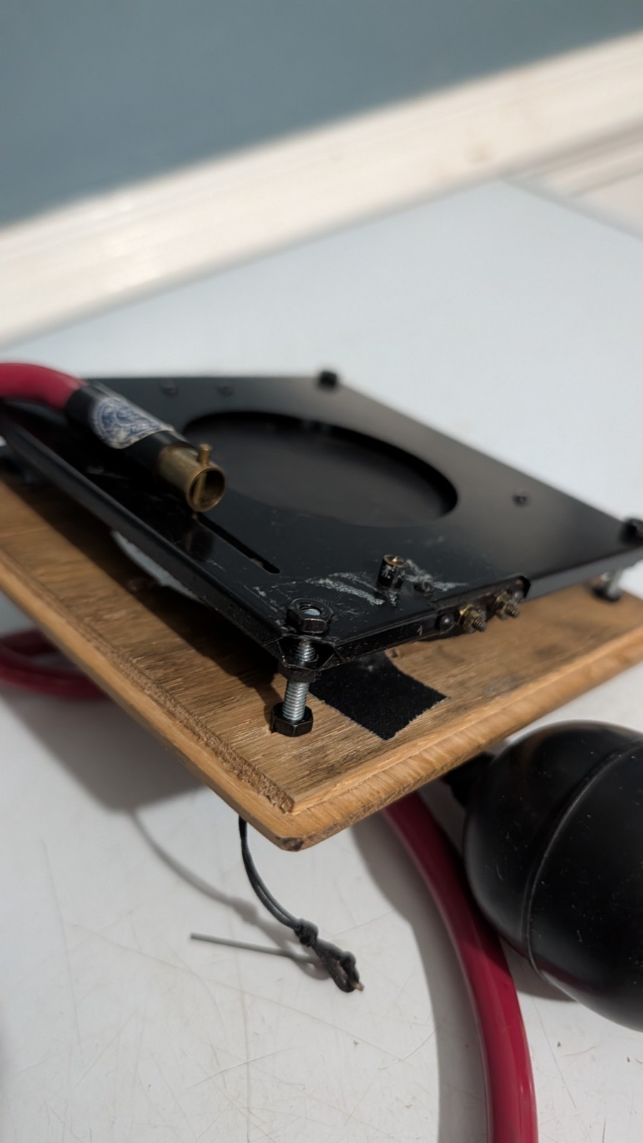 Packard shutter no.6 5×5″ w/ 2.75″ hole w/sync large format lens shutter