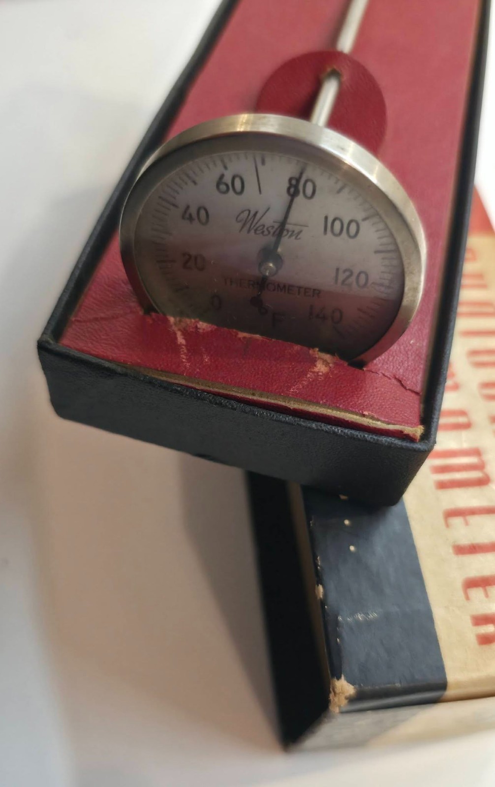 VINTAGE WESTON PHOTOGRAPHIC THERMOMETER IN ORIGINAL BOX