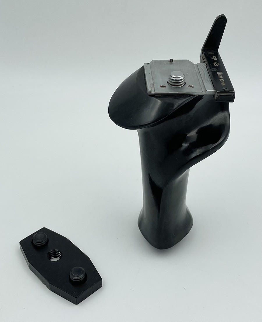 RARE! ORIGINAL PISTOL GRIP FOR KIEV 88, SALUT CAMERAS 1