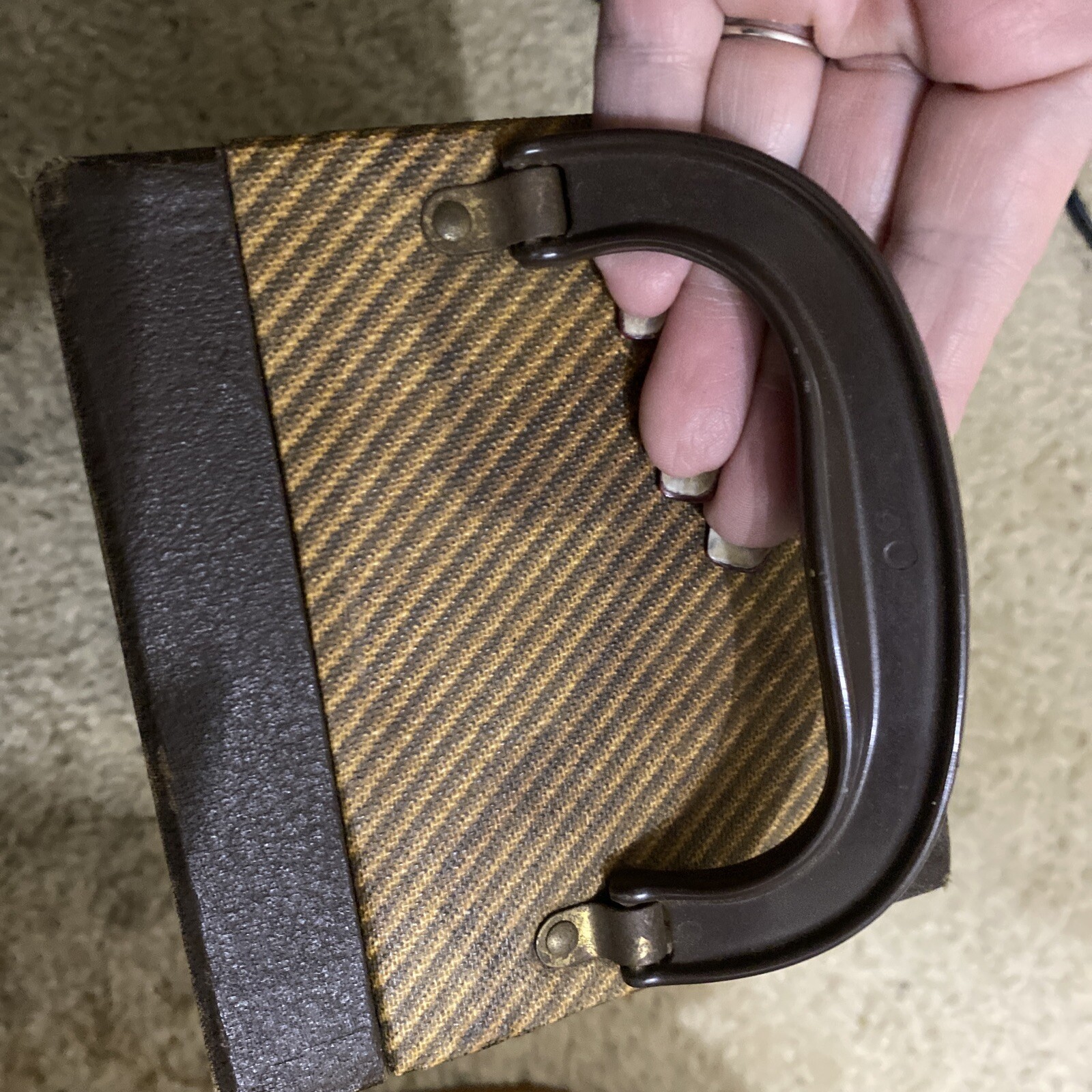 Vintage Two Sided Barnett & Jaffe Slide Holder Case BAJA Case