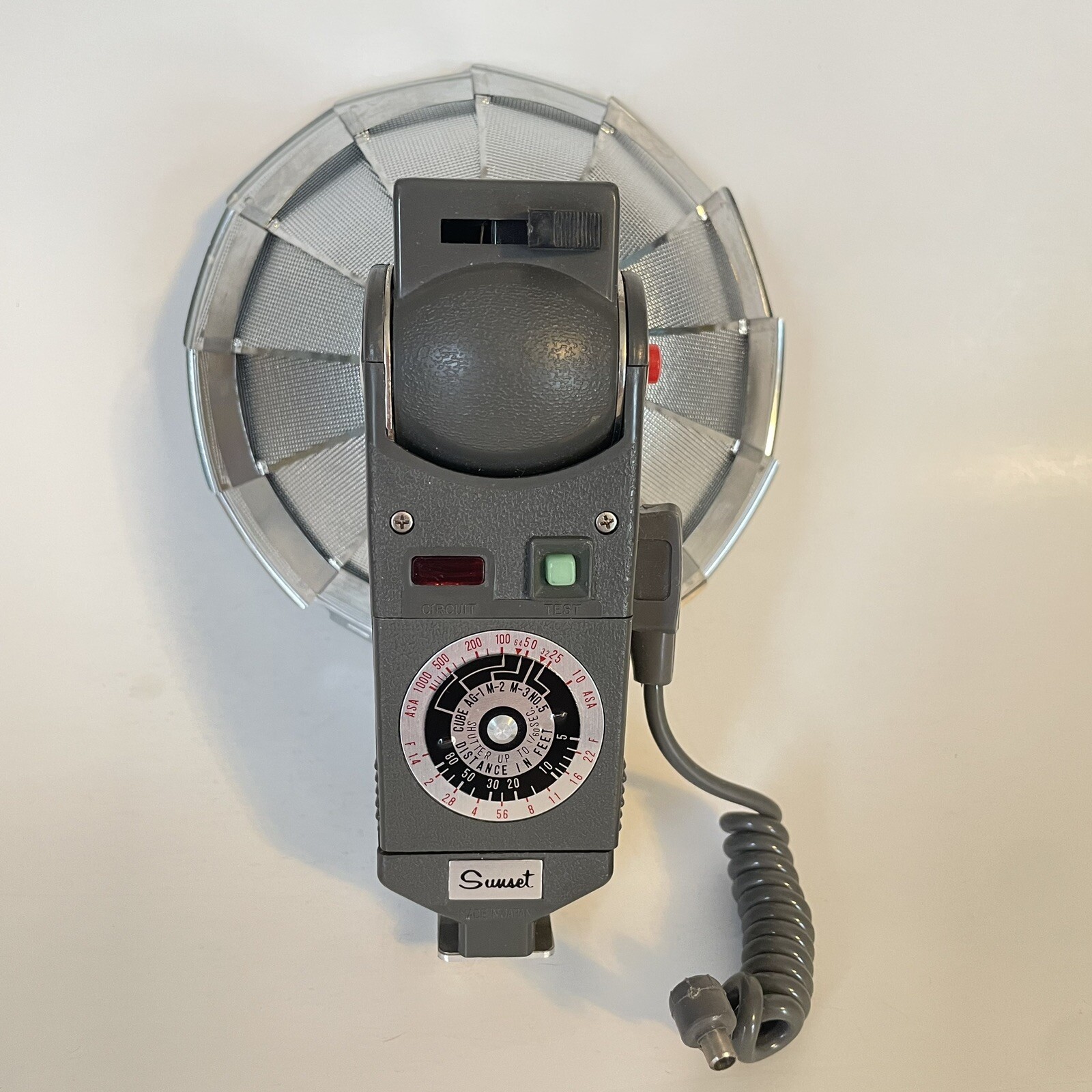 Vintage Sunset Folding Pocket Camera Flash Photography