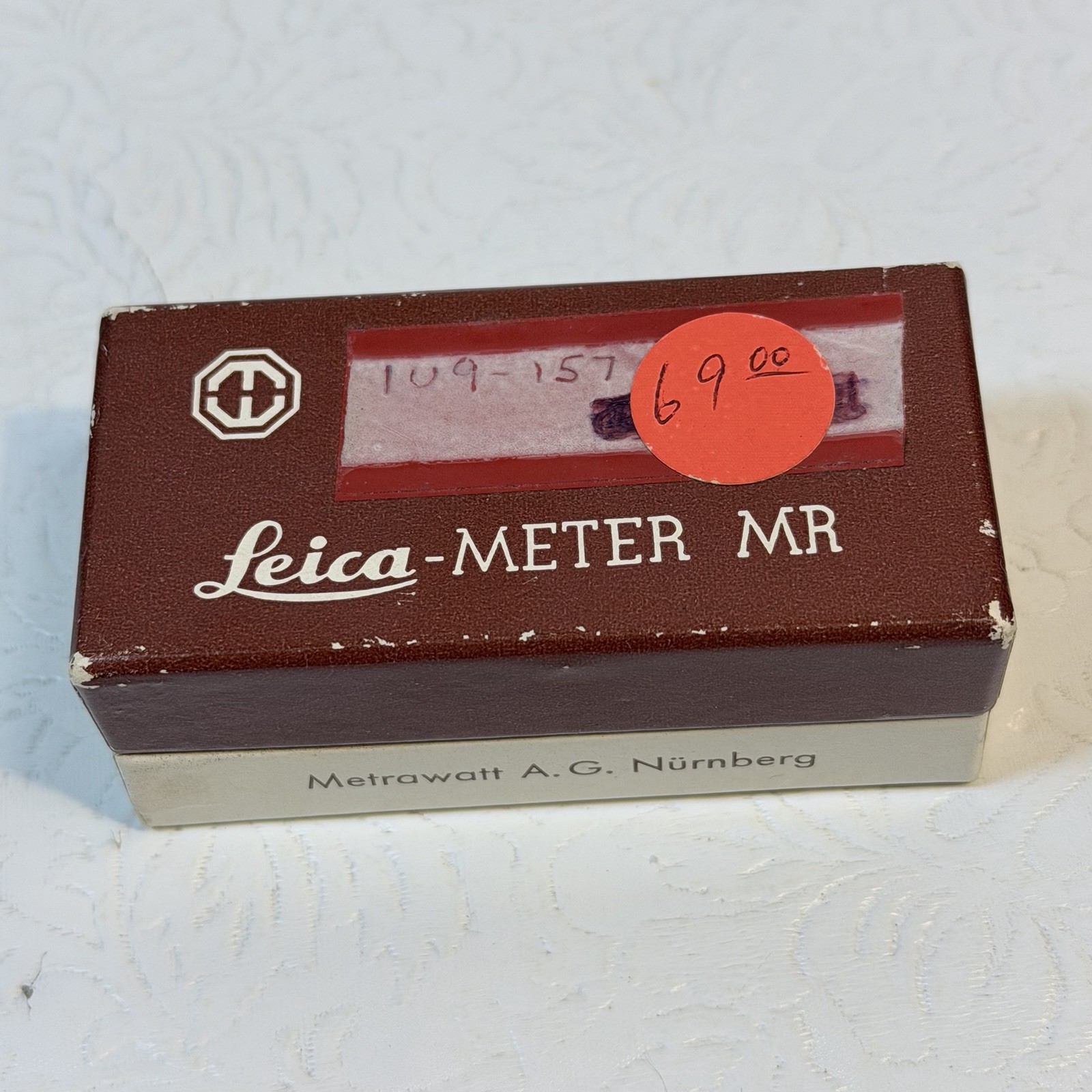 Leica Light Meter MR Chrome For Leica M Camera WORKING Box, Papers, New Battery