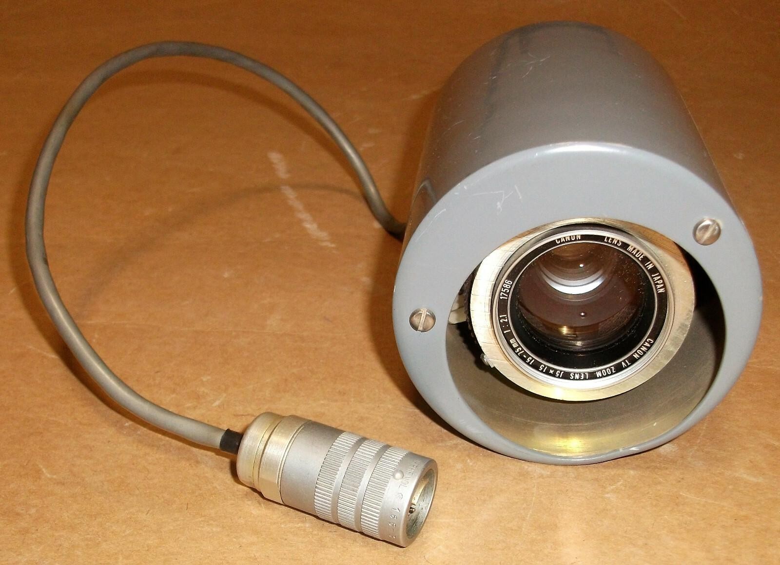 CAMERA LENS PELCO TV-J5C CANON JAPAN TELEVISION ZOOM 15-75MM 1:2.1 MOTOR DRIVE